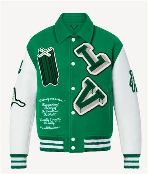 men's lv varsity jacket|varsity jacket louis vuitton.